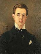 Vaclav Brozik A Portrait of the Artist Son, Maurice Spain oil painting artist